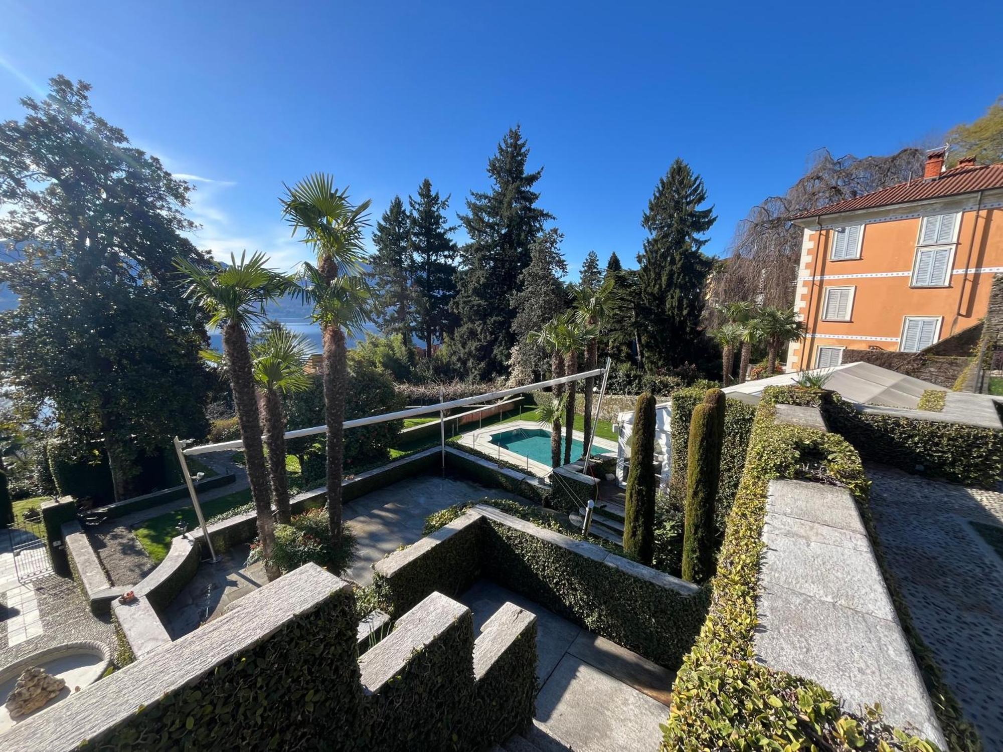 Relais Villa Margherita Oggebbio Bagian luar foto